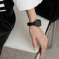 New Bamboo Pattern Leather Strap Small Waist Thin Wristband - Genuine Leather Bamboo Pattern Thin Wristband