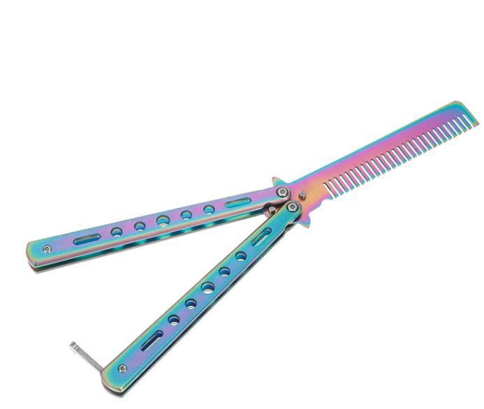 New Butterfly Training Tool Color Titanium Comb - butterfly training tool color titanium comb