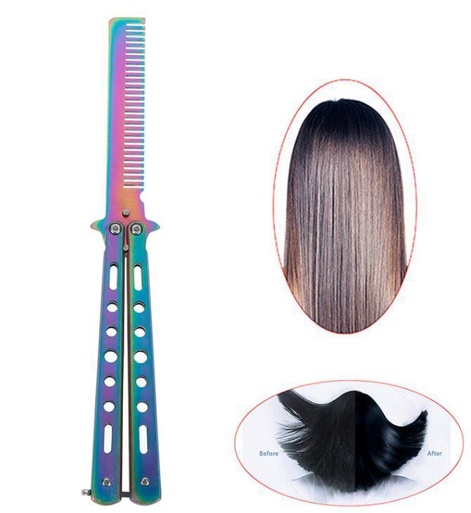 New Butterfly Training Tool Color Titanium Comb - butterfly training tool color titanium comb