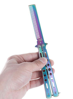 New Butterfly Training Tool Color Titanium Comb - butterfly training tool color titanium comb