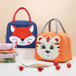 New Cartoon Lunch Box Portable Cooler Bag - Cartoon Lunch Bag to Make Your Food Roar with Fun