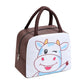 New Cartoon Lunch Box Portable Cooler Bag - Cartoon Lunch Bag to Make Your Food Roar with Fun