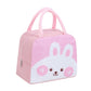 New Cartoon Lunch Box Portable Cooler Bag - Cartoon Lunch Bag to Make Your Food Roar with Fun