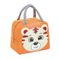 New Cartoon Lunch Box Portable Cooler Bag - Cartoon Lunch Bag to Make Your Food Roar with Fun