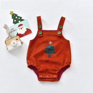 United States Suspenders Romper for Men and Women with Hooded Option - Santa’s New Favorite Baby Outfit united states