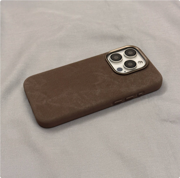 New High-grade Solid Color Suede Phone Case - High-Grade Solid Color Suede Phone Case for Pro Max