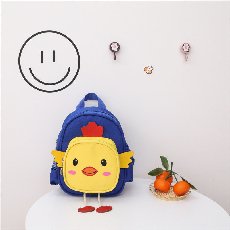 New Korean Children’s Backpack Cartoon Dinosaur Boys And Girls Small School Bag Kindergarten Anti-Lost Backpack