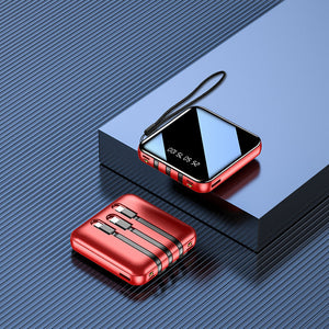 New LCD Digital Display With Cable Power Bank Triple Mobile Phone - New LCD Digital Display Power Bank for Mobile Phones