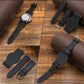 New Leather Strap Accessory In First Layer Cowhide - New Leather Strap with Stainless Steel Clasp Accessory