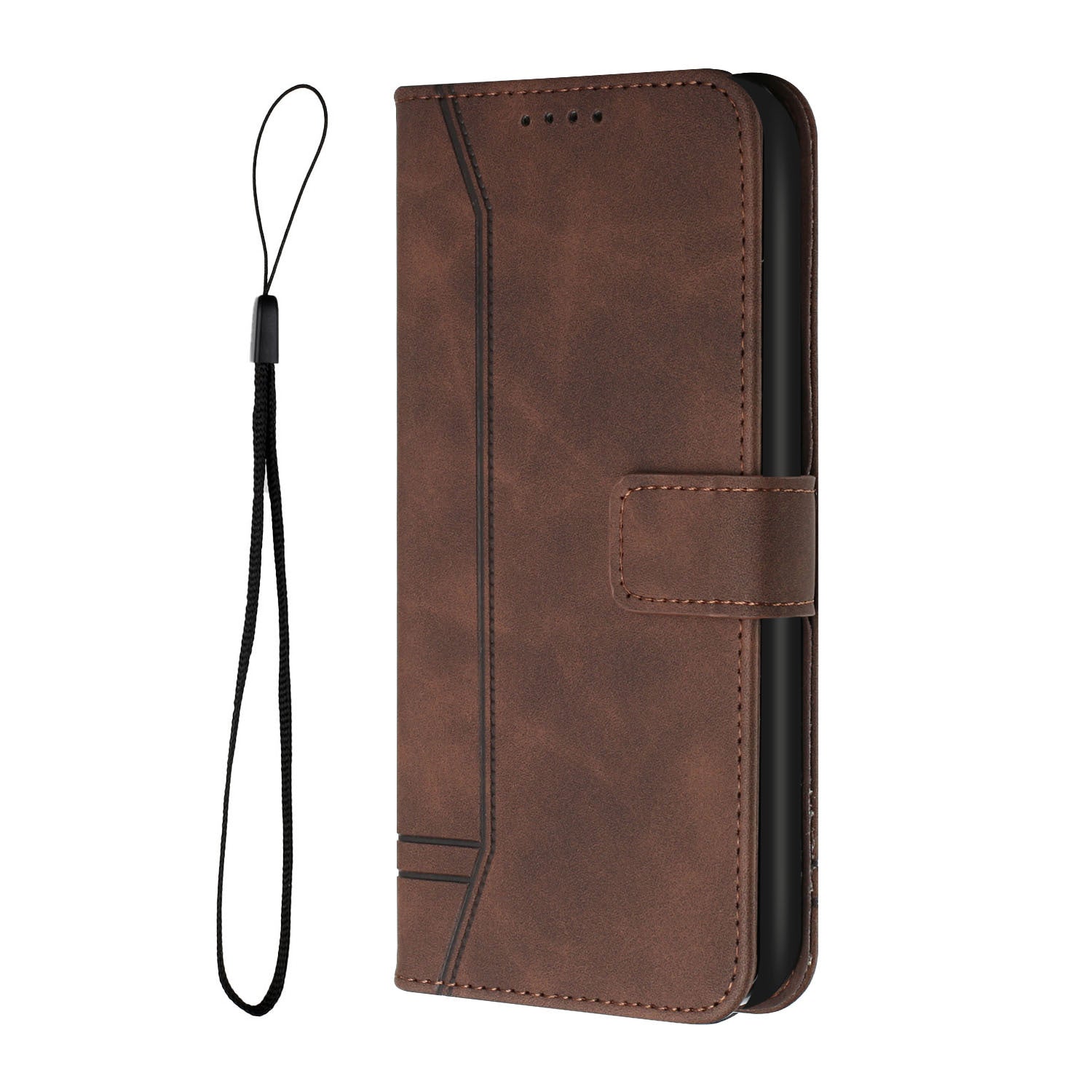 New Matte Solid Color Flip Card Wallet - New Matte Solid Color Flip Card Wallet for Samsung