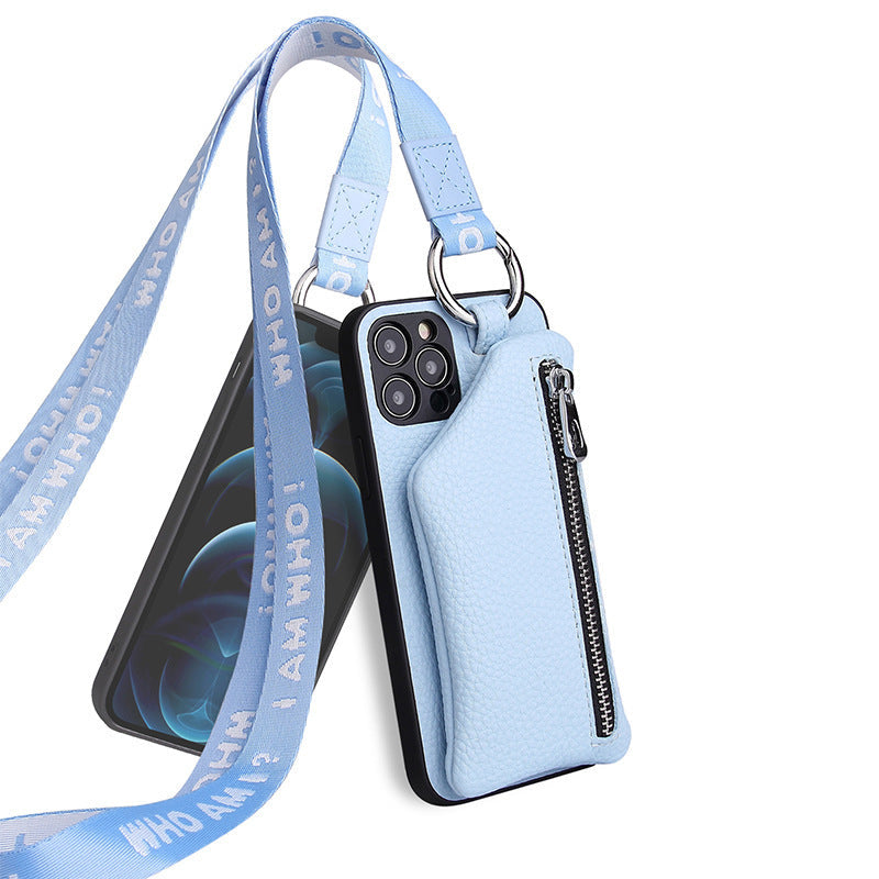 New Phone Case Lanyard Coin Purse Leather Case - New Phone Case Lanyard Coin Purse for Pro Max