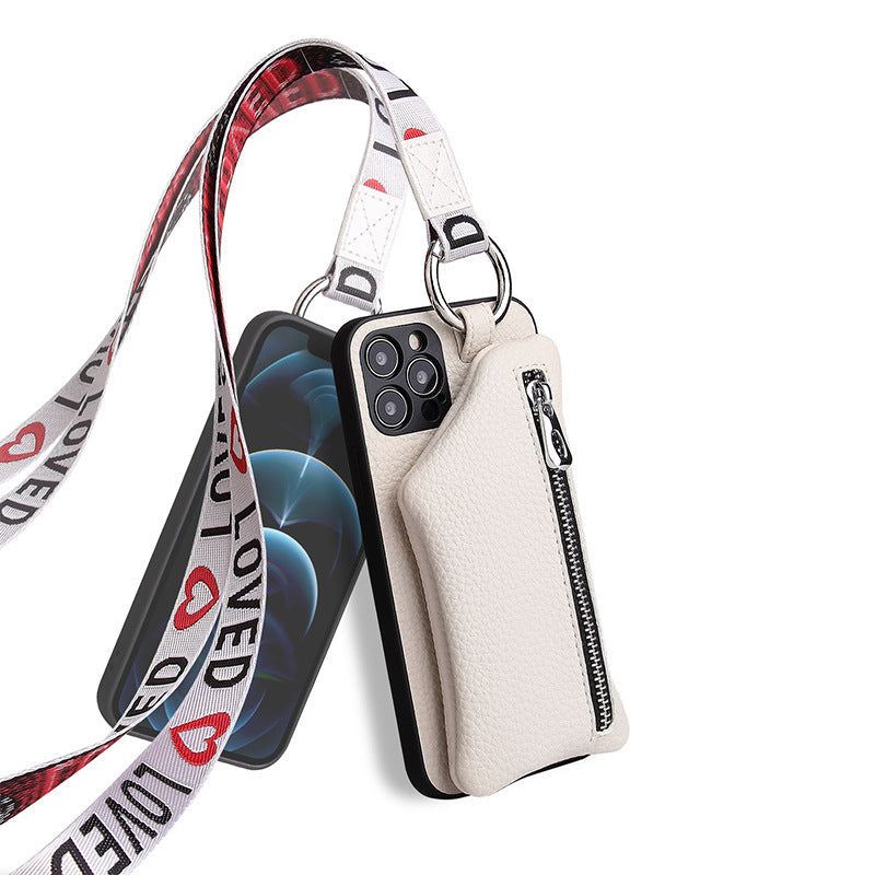 New Phone Case Lanyard Coin Purse Leather Case - New Phone Case Lanyard Coin Purse for Pro Max