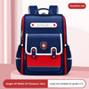 New Sesame Baby Primary School Schoolbag Grade 1-3-6 British Style Boys' Schoolbag Lightweight Girls Backpack - Sapphire Blue Red Large Size