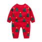 Newborn Baby Clothes Baby Crawling Clothes Thickening Out Baby Harness - Crawl Like a Green Santa in Christmas Tree