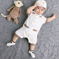 Newborn Baby Summer Jumpsuit Cotton Half Sleeve Romper - Newborn Baby Summer Half Sleeve Cotton Romper