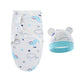 Newborn Baby Swaddling Quilt Pure Cotton Delivery Room Package Newborn Child Baby’s Blanket Baby Swaddle - Swaddle