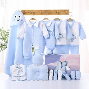 United States Combed Cotton Gift Set with Shoes and Accessories - Snuggle Up With Thickened Koi Box Decoration united