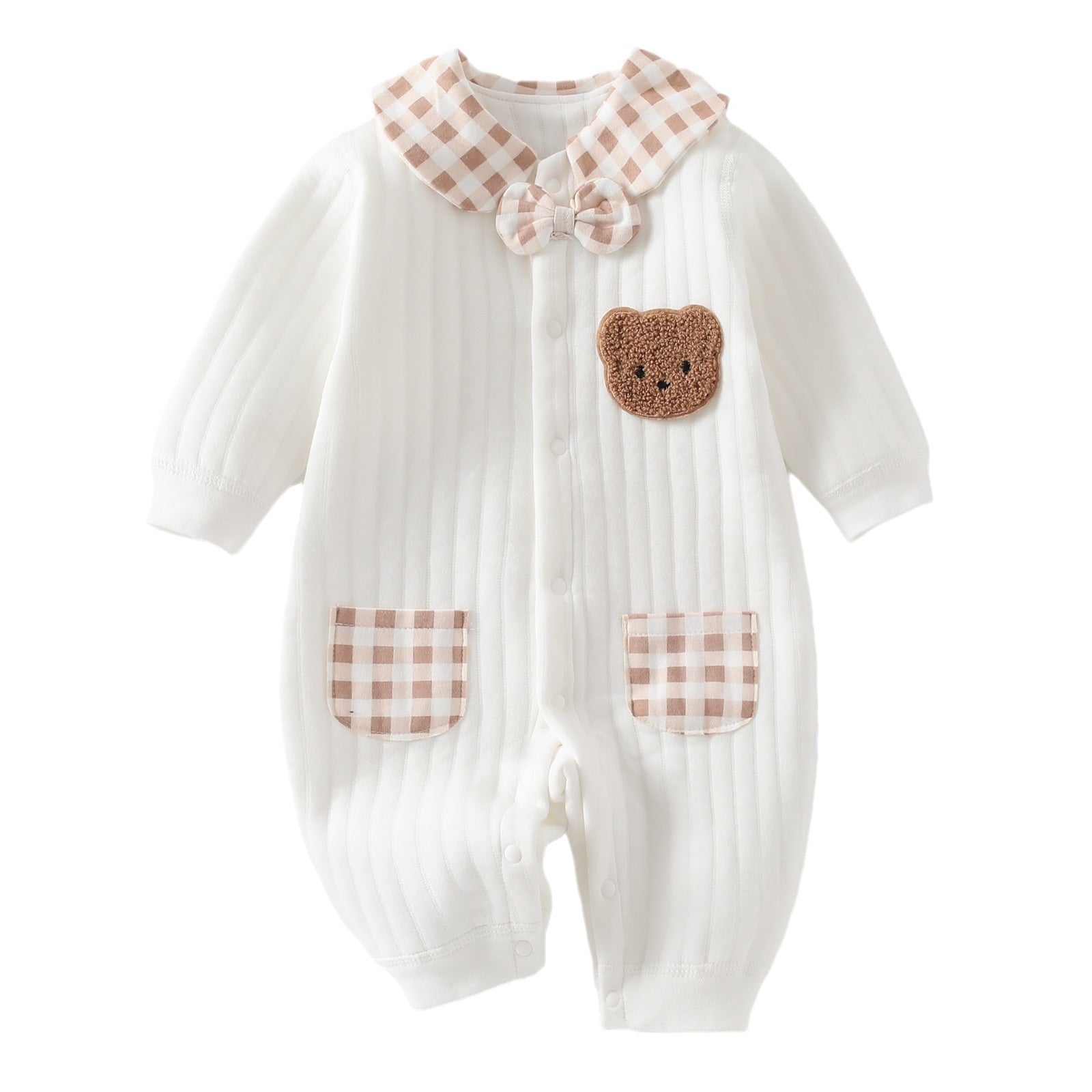 Newborn Jumpsuit Baby Boy And Girl Rompers - Bearly Adorable Jumpsuit for Tiny Trendsetters