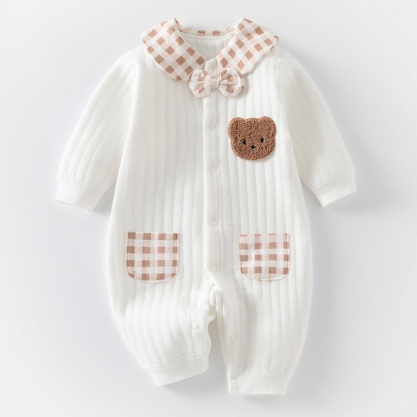 Newborn Jumpsuit Baby Boy And Girl Rompers - Bearly Adorable Jumpsuit for Tiny Trendsetters