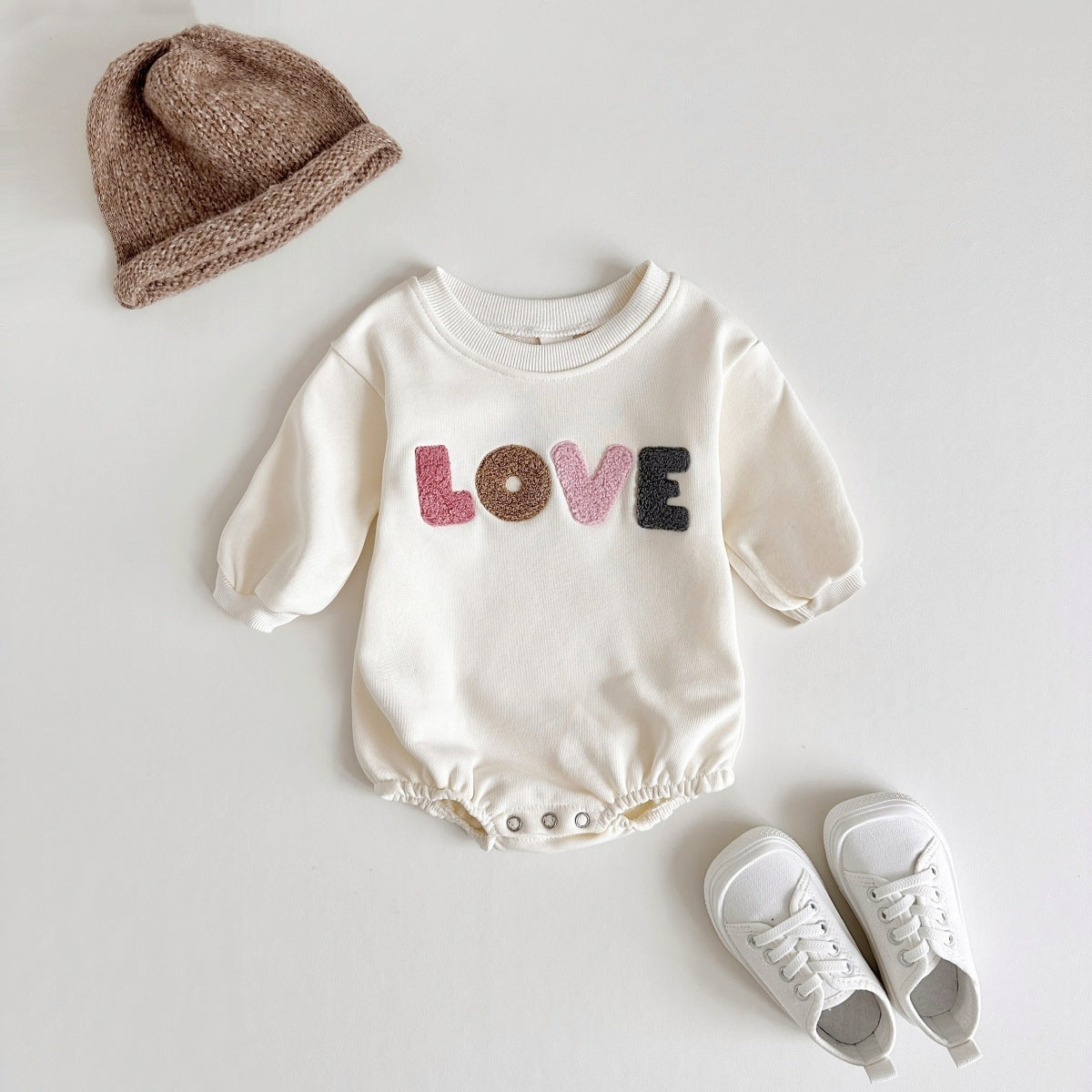 Newborn Long Sleeve Autumn Thin Romper Casual Jumpsuit - Cuddle Up This Autumn in Style with Our Romper