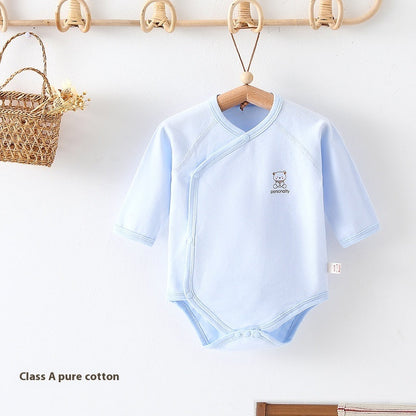 Newborn Onesie Class A Pure Cotton Boneless Triangle Rompers - Boneless Triangle Rompers for Pink Earth Cuties