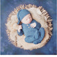 Newborn Photography Knitted Jumpsuit Long Tail Hat Two-piece Set - Cute Knitted Jumpsuit and Tail Hat for Tiny Models