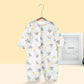 Newborn Pure Cotton Spring And Autumn Pajamas Air Conditioning Clothes - Cozy Cotton PJs for Your Tiny Nap Champion