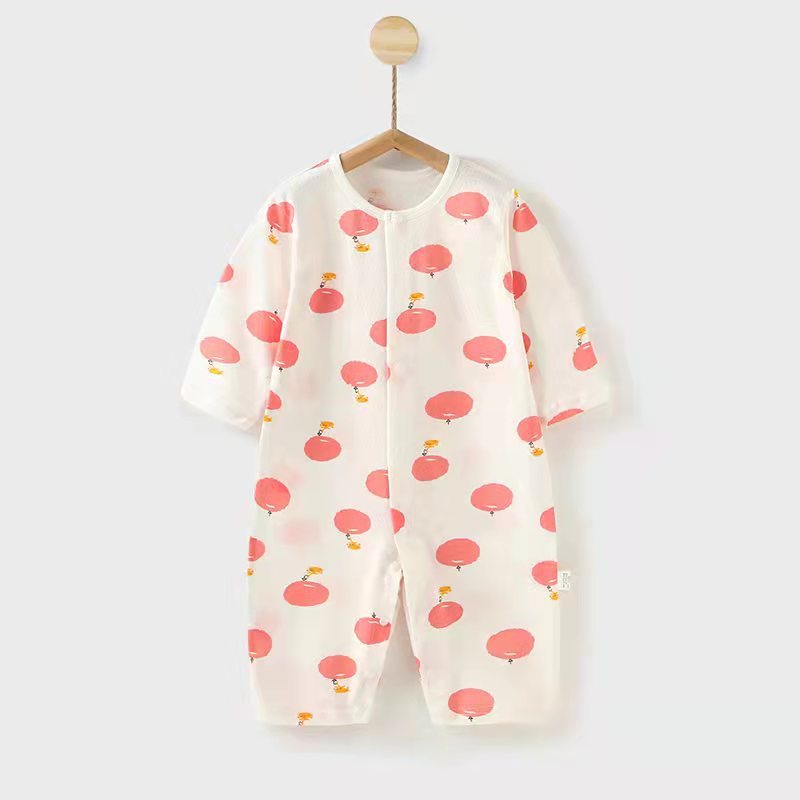 Newborn Pure Cotton Spring And Autumn Pajamas Air Conditioning Clothes - Comfy Cotton Pajamas for Tiny Nap Champions