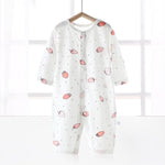 Newborn Pure Cotton Spring And Autumn Pajamas Air Conditioning Clothes - Comfy Cotton Pajamas for Tiny Nap Champions