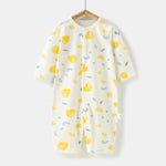 Newborn Pure Cotton Spring And Autumn Pajamas Air Conditioning Clothes - Comfy Cotton Pajamas for Tiny Nap Champions