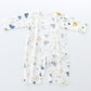 Newborn Pure Cotton Spring And Autumn Pajamas Air Conditioning Clothes - Comfy Cotton Pajamas for Tiny Nap Champions