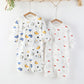 Newborn Pure Cotton Spring And Autumn Pajamas Air Conditioning Clothes - Comfy Cotton Pajamas for Tiny Nap Champions