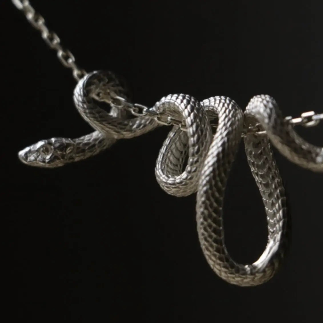 Niche Creative All-match Winding Snake Necklace