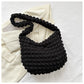 Niche Pleated Clouds Cute Western Style Underarm Bag for Daily - Teleplus niche pleated clouds cute western style