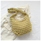 Niche Pleated Clouds Cute Western Style Underarm Bag for Daily - Teleplus niche pleated clouds cute western style