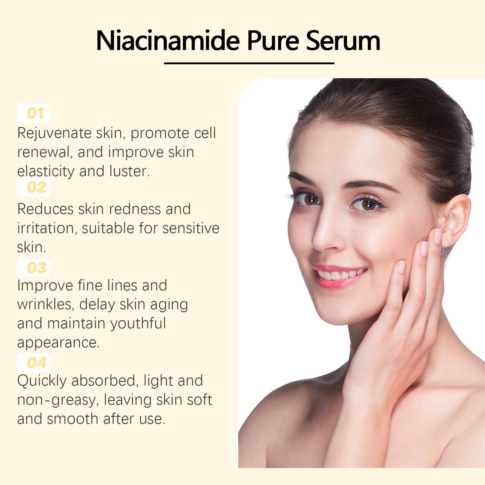 Nicotinamide Essence Liquid for Skin Care and Makeup Beauty Tools 100ml - Teleplus nicotinamide essence liquid makeup