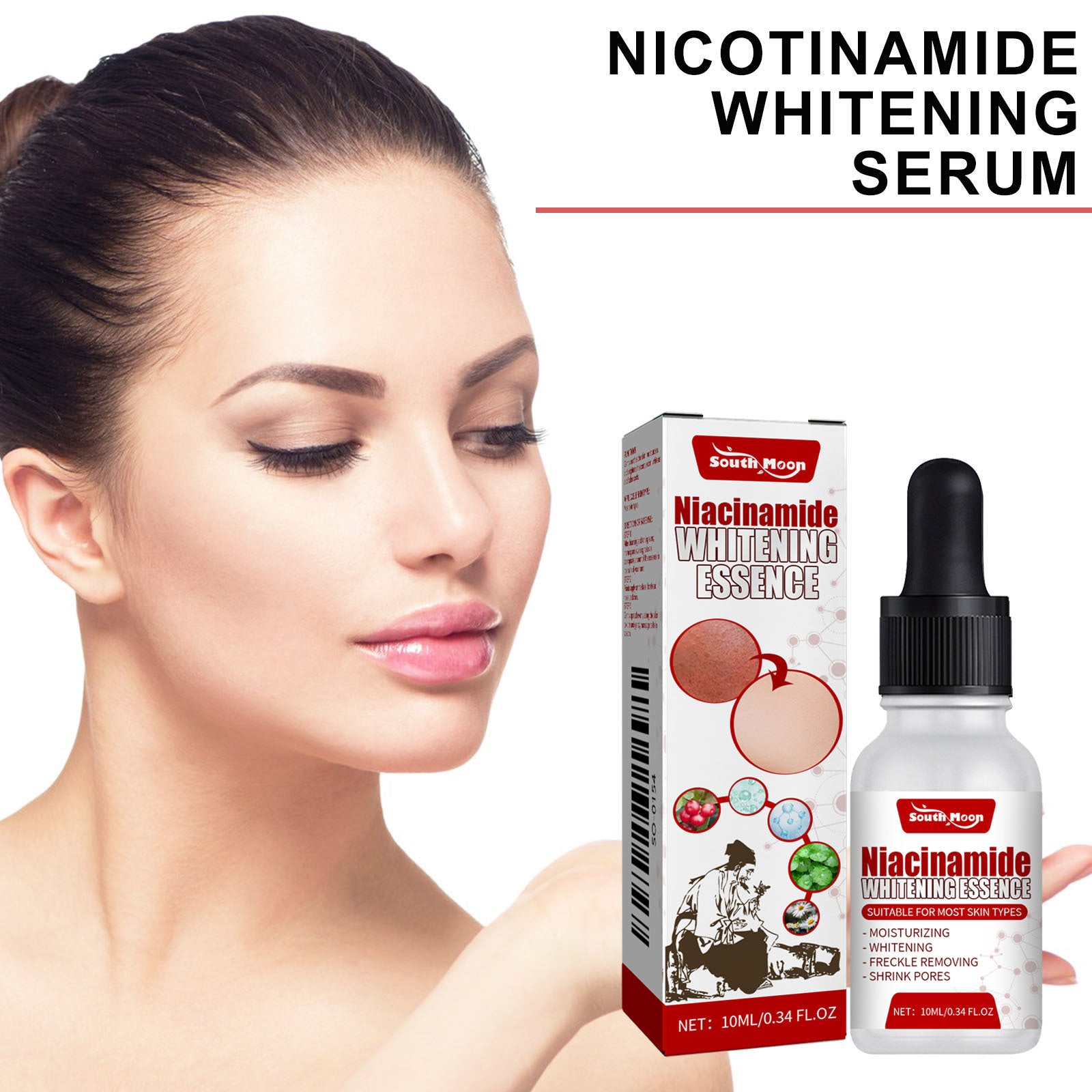 Nicotinamide Shin Moisturizer Facial Hydrating Nursing Solution 10ml - nicotinamide shin moisturizer facial skin