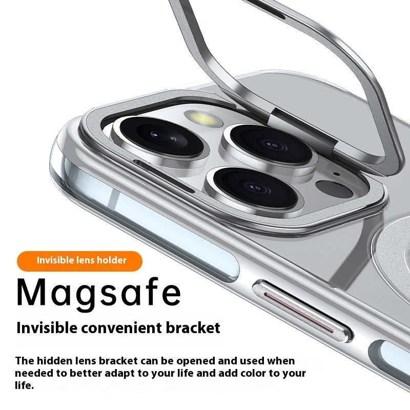 Non Apple Compatible Metal Bracket Protective Sleeve for iPhone - Clumsy Phone Lovers metal bracket protective sleeve