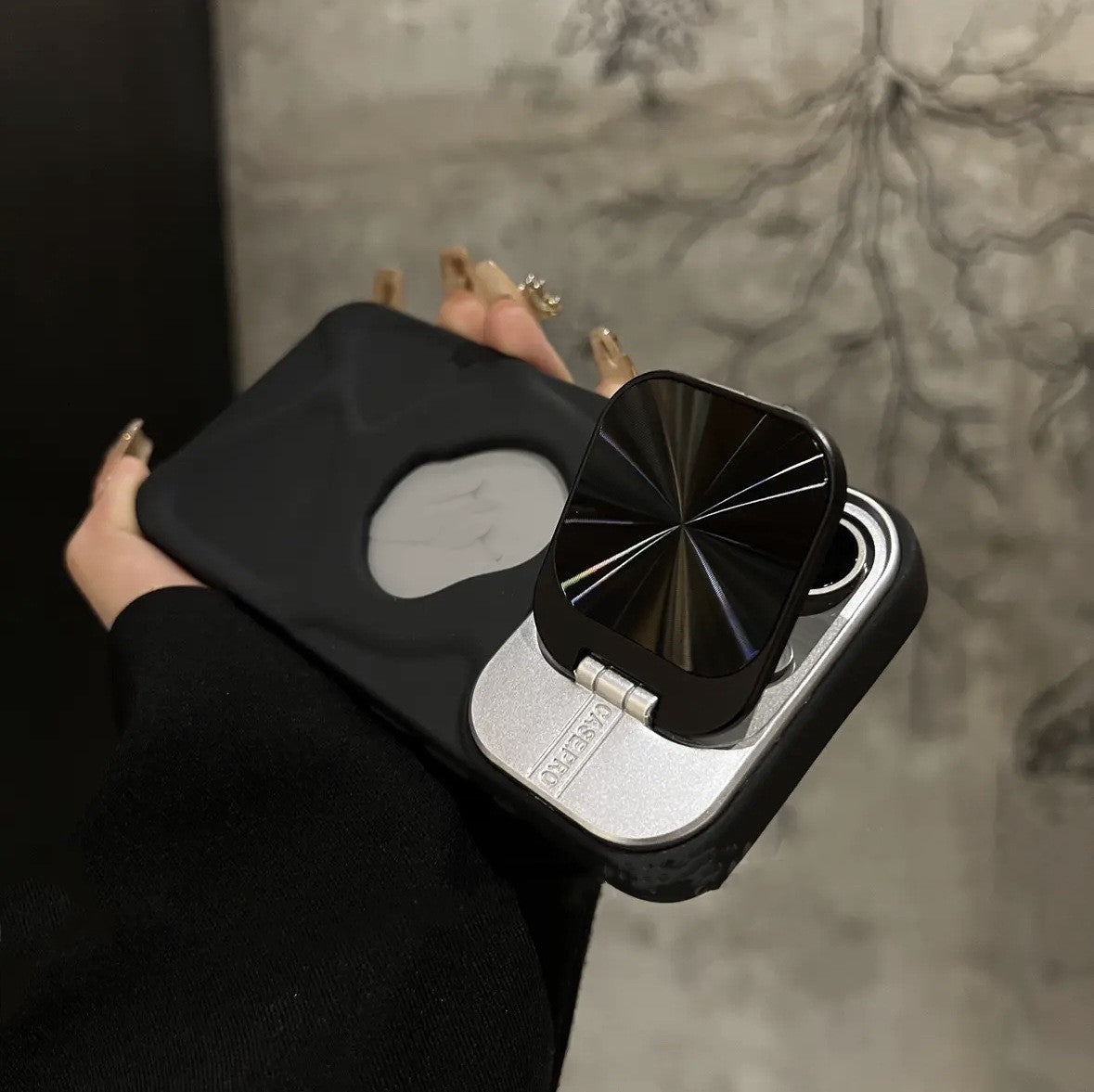 Non Apple Compatible Protecting Cover Magnetic with Bracket for iPhone - Phone Case the and Chill protecting cover