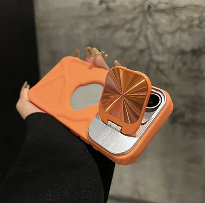 Non Apple Compatible Protecting Cover Magnetic with Bracket for iPhone - Phone Case the and Chill protecting cover