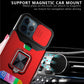 Non Apple Protective Cover Ring with Sliding Window for iPhone Models - Drop-resistant Phone Case Goofballs protective