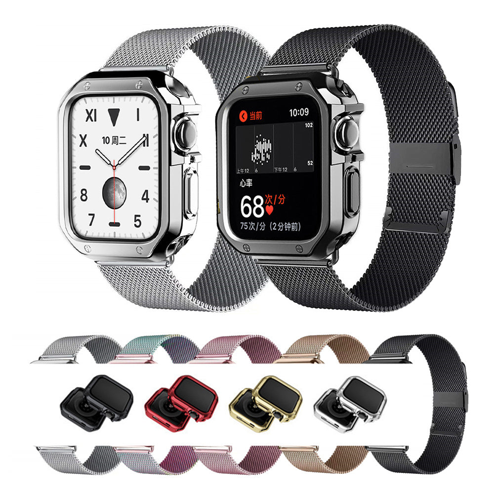 Non-Apple Smart Watch Case Set for iWatch Models with Strap - Teleplus smart watch case set strap