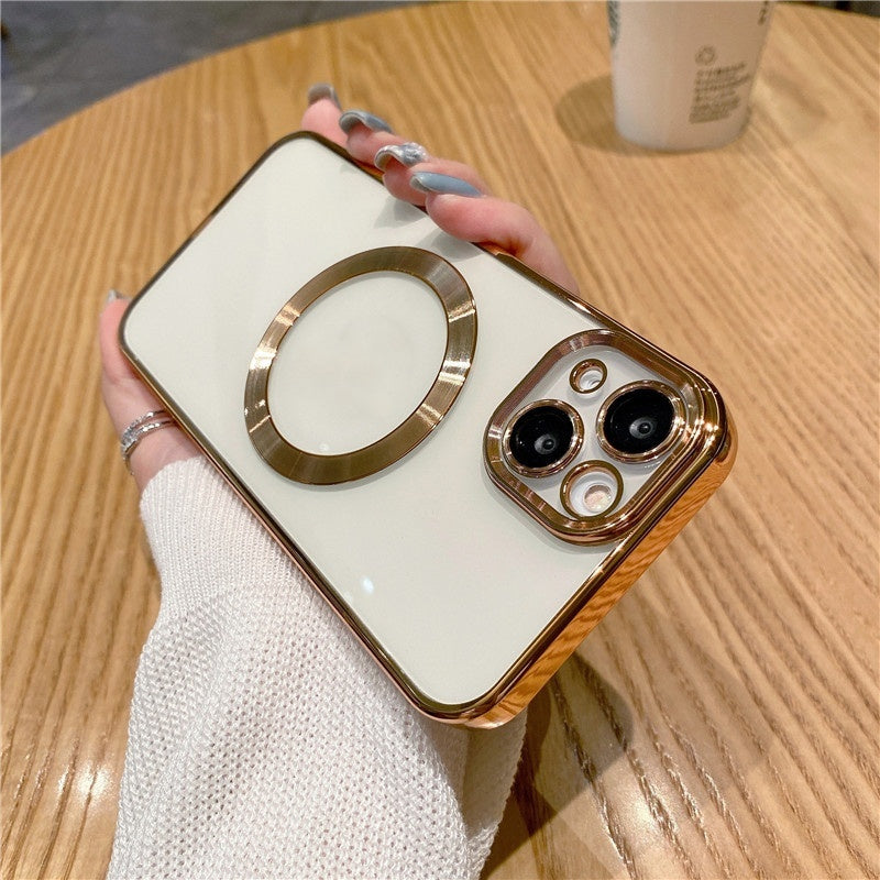 Non-tail Magnetic Belt Lens Protector Phone Case - Magic Without the Tail Non-Tail Magnetic Phone Case