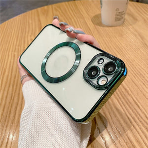 Non-tail Magnetic Belt Lens Protector Phone Case - Magic Without the Tail Non-Tail Magnetic Phone Case