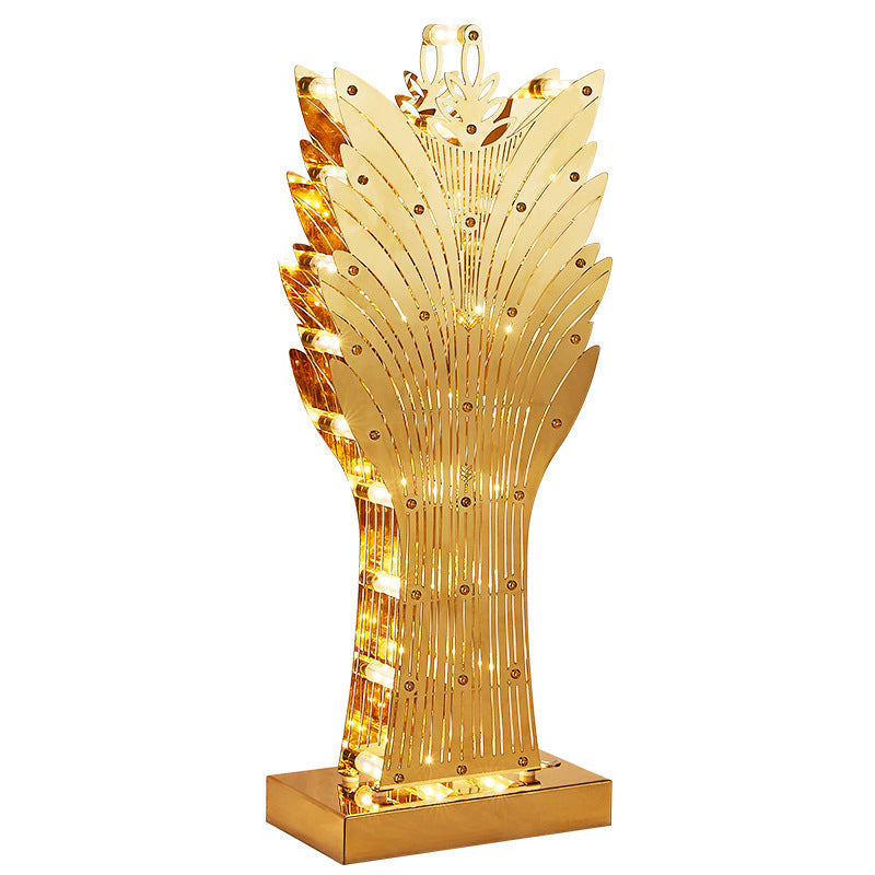 Nordic 220V Wheel Table Lamp with Metal Base for Bedside or Desk - Teleplus ferris wheel table lamp bedside bedroom