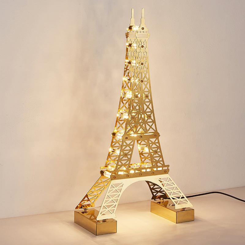 Nordic 220V Wheel Table Lamp with Metal Base for Bedside or Desk - Teleplus ferris wheel table lamp bedside bedroom