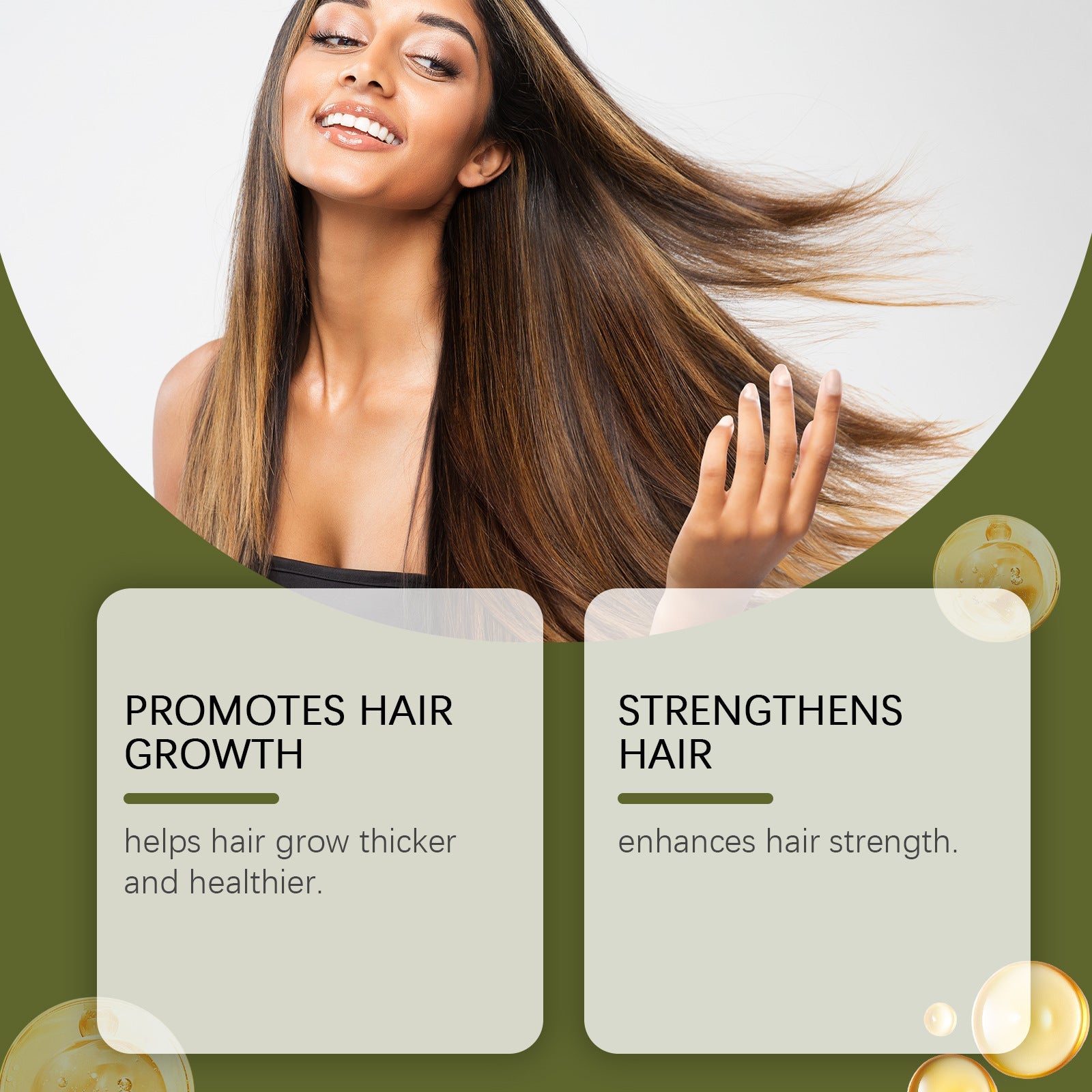 Nourishing Hair Care Oil 120ml for Smooth Shiny and Healthy