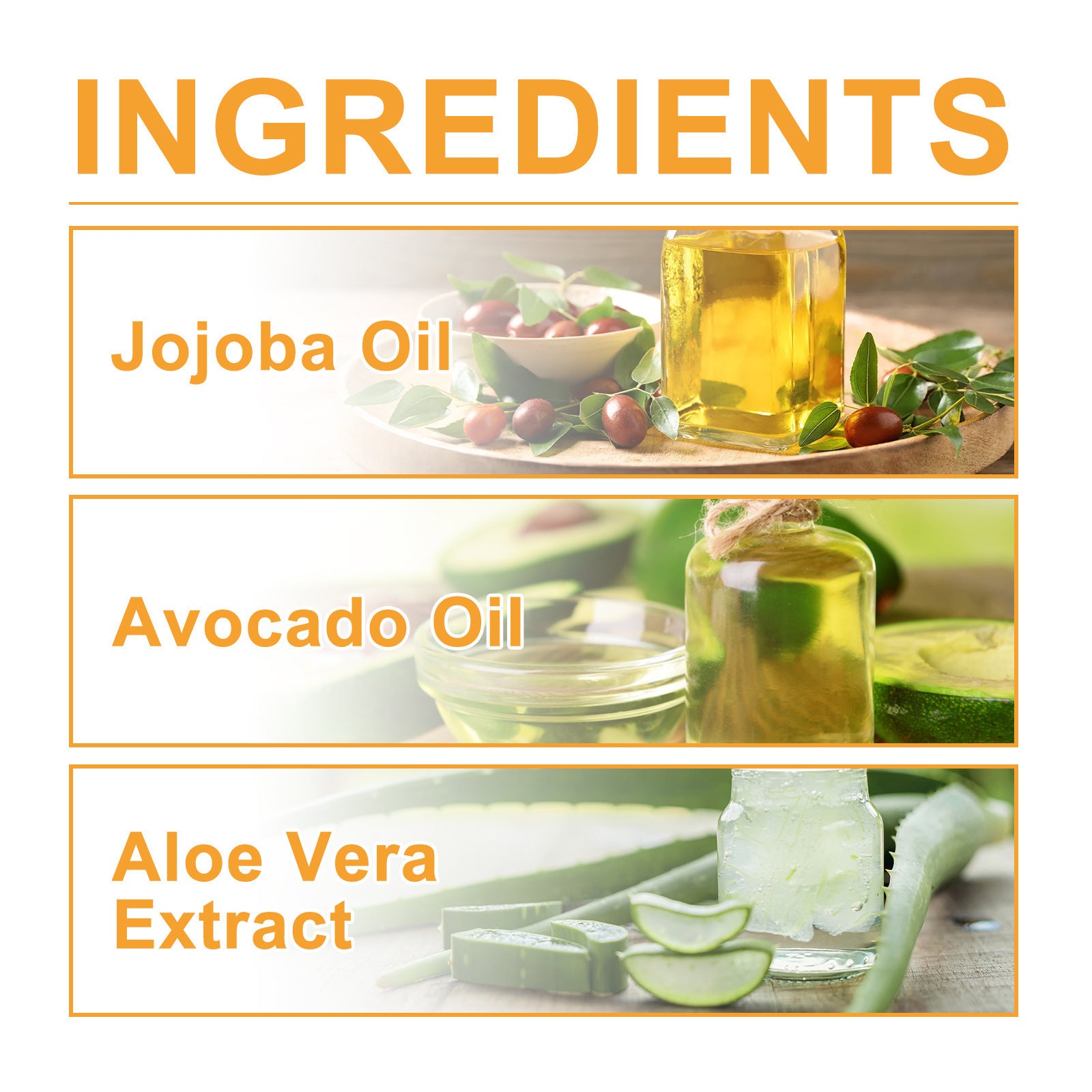 Nourishing Hair Essential Oil with Jojoba and Avocado Extracts 80ml - essential oil