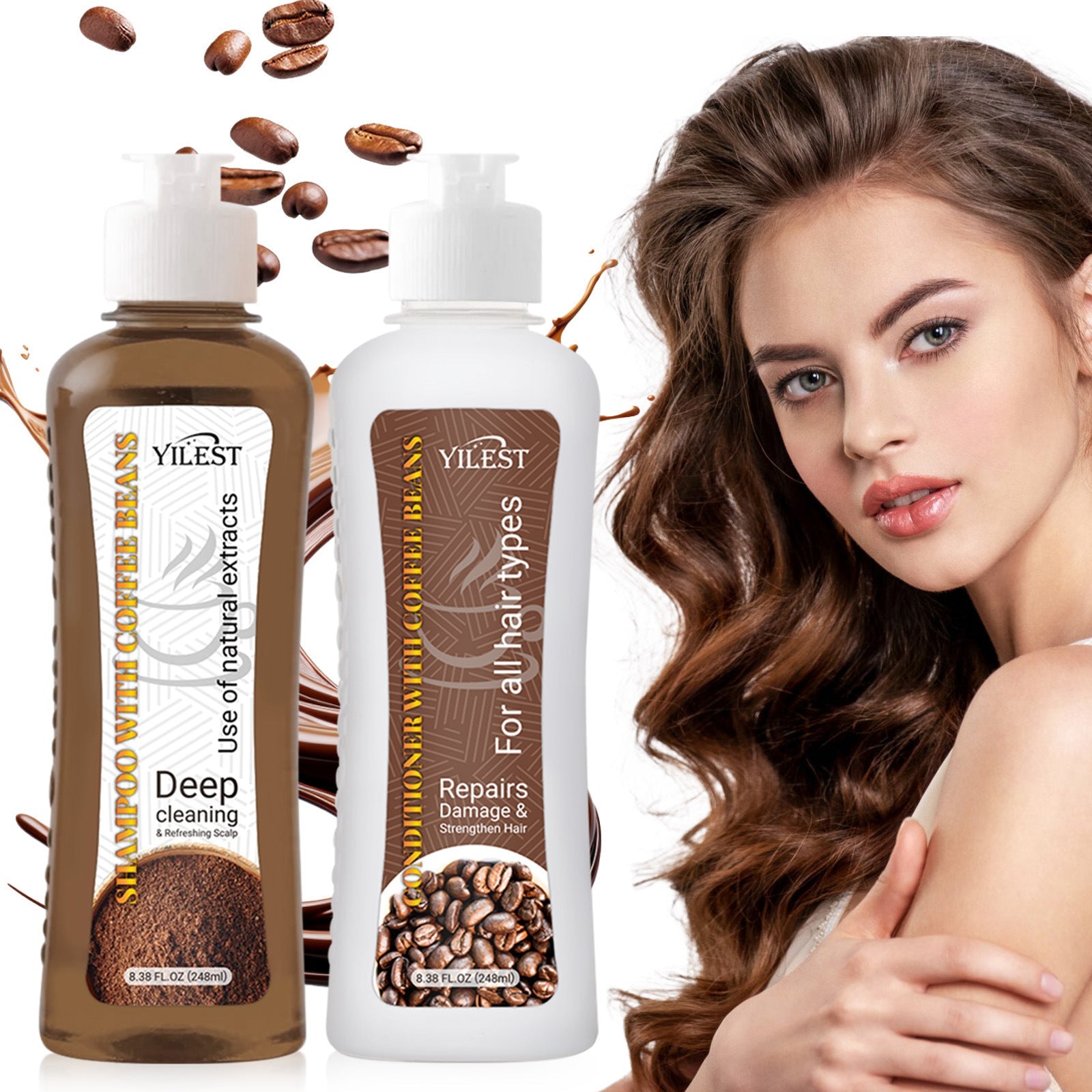 Nourishing Hair Shampoo for Dry Frizzy and Deep Scalp Care - nourishing hair improve frizzy dry shampoo