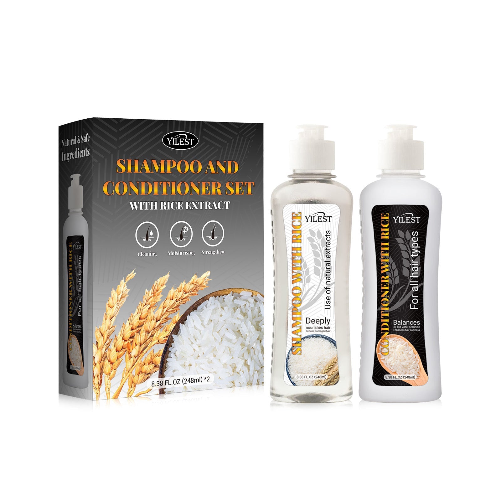 Nourishing Hair Shampoo for Dry Frizzy and Deep Scalp Care - nourishing hair improve frizzy dry shampoo